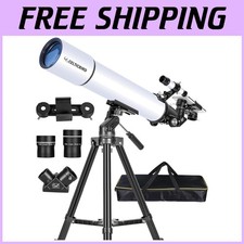 Refractor Telescope with AZ Mount  Phone Mount