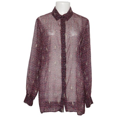 Tigha, Bluse, Größe: M, Lila/Mehrfarbig, Polyester, Print, Damen #ZvM