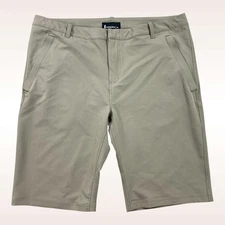 Cotopaxi Samburu Shorts Mens 36 Brown Tech Performance Stretch Wicking Quick Dry