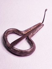 Antique Jaw harp/Jew's Harp Solid Metal Mouth Organ Smith Signed 1900's