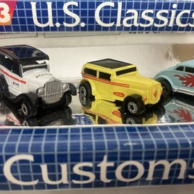 Galoob Micro Machines #1 #3 #29 #44 American Iron Classics Customs Vtg 88 89