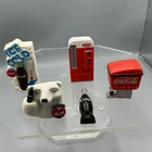 5x Vintage Coca Cola Refrigerator Fridge Magnet Coke Bottle Machine Polar Bear