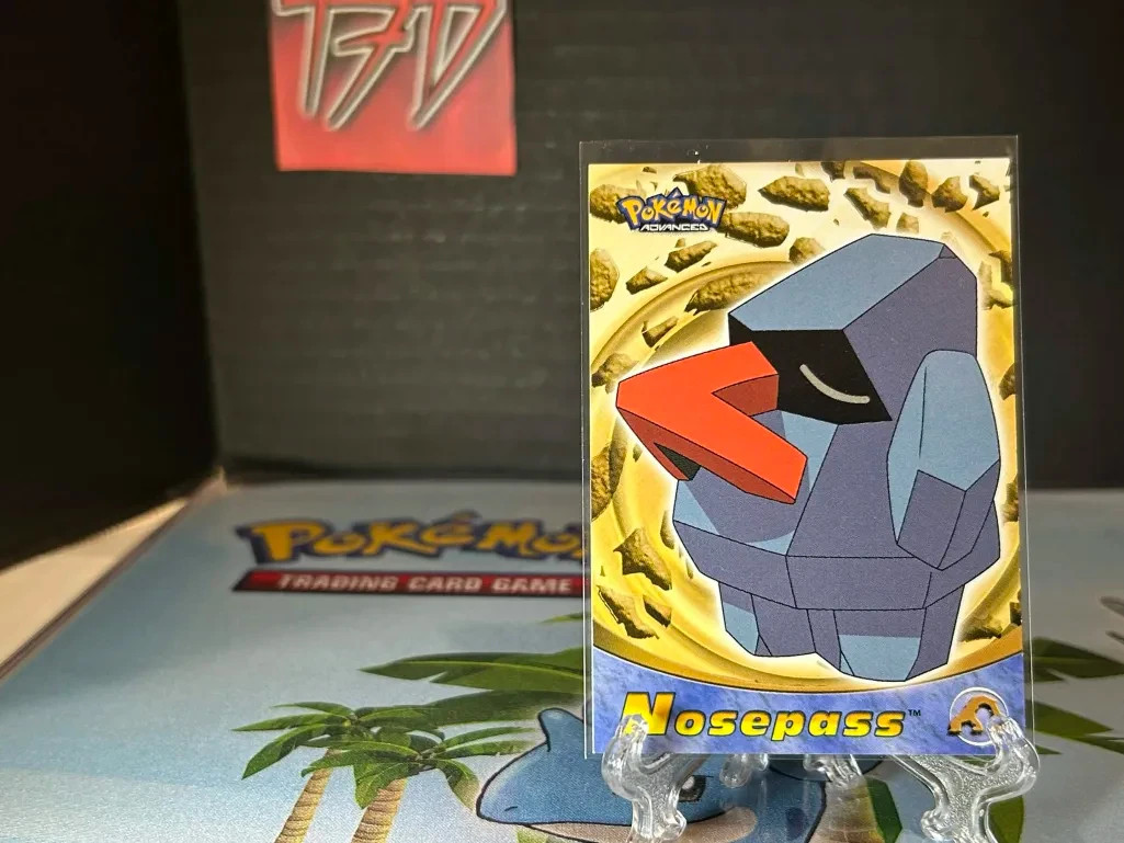 Pokemon Nosepass #59 Topps Advanced Challenge 2003 - LP