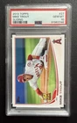 Mike Trout 2013 Topps PSA 10 GEM MINT #27 All-Star Rookie Cup Sliding Variation