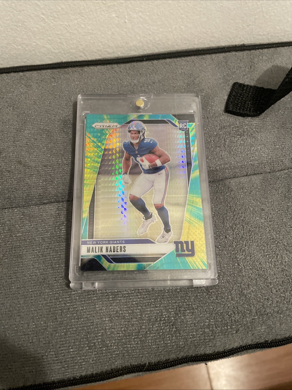 2024 Panini Prizm - Rookies Malik Nabers #370 Hyper Prizm /180 (RC)