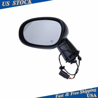 Fits 2015-2019 Dodge Challenger Left LH Driver Side Power View Mirror Assembly