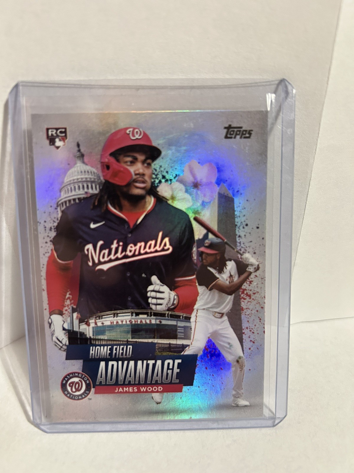 2025 Topps Chrome James Wood Home Field Advantage #HA-9 (RC)
