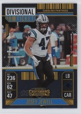 2024 Panini Contenders Divisional Ticket 74/149 Josey Jewell #13 1dl2