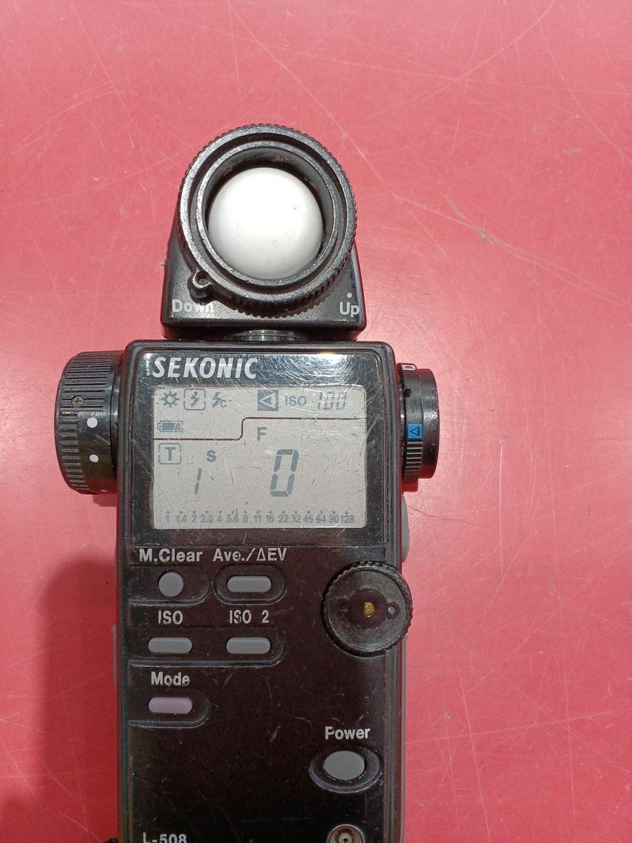 SEKONIC L-508 ズームマスター Sekonic L-508 Zoom Master Light Meter (Ambient/Flash)