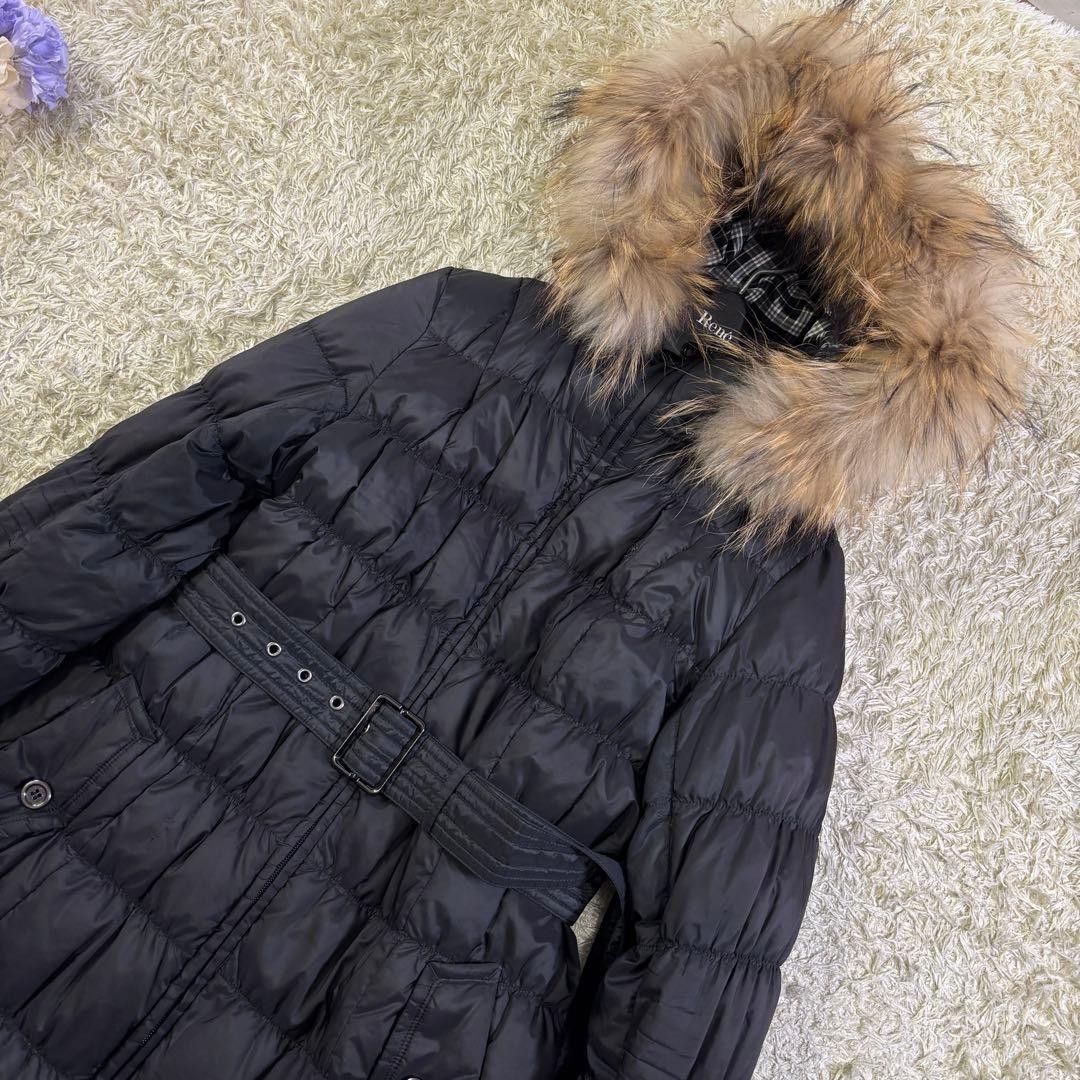 Burberry   London Blue Label Check Pattern  Down Coat thumbnail 4