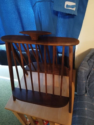 Mid-Century Magazine Rack by Arthur Umanoff 