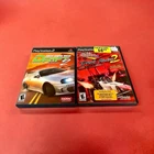 Lot of 2 Games PlayStation 2 PS2 IHRA DRAG RACING 2 & TOKYO EXTREME RACER DRIFT2