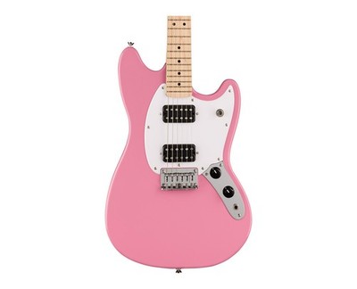 Used Squier Sonic Mustang HH - Flash Pink w/ Maple FB