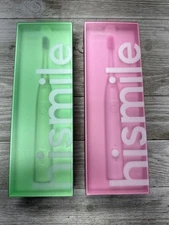 HiSMILE ELECTRIC TOOTHBRUSH PINK | BRAND NEW And Green. Lot Of 2