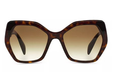 Prada women's 59 mm Gradient Sunglasses PR 16RSF - Havana / Brown
