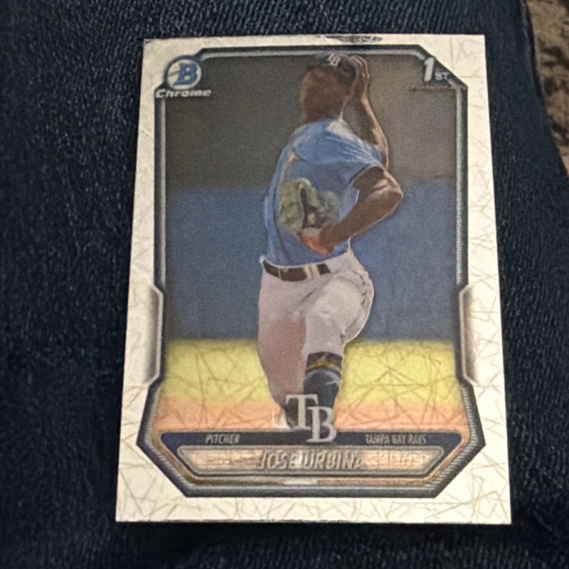 2026 Bowman Chrome Mojo 1st JOSE URBINA Laser Refractor TB Rays BCP-81