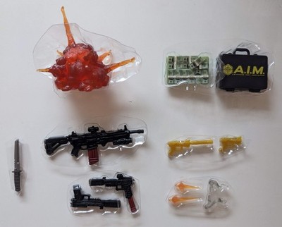 Marvel Legends ACCESSORY GUN LOT Custom Fodder (Crossbones Madame Masque 2 Pack)