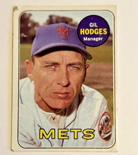 1969 Topps - High Gil Hodges #564 New York Mets MLB Baseball Card Vintage
