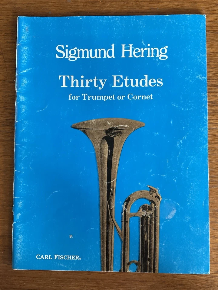 Lot~3 trumpet/cornet music bks~Sigmund Hering~forty progressive etudes+thirty+32 - Image 2 of 4