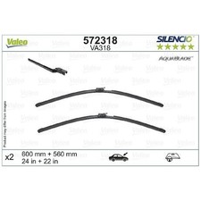 Valeo Scheibenwischer Set vorne A2178202000 2178202000 | 837040