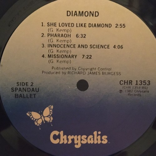 SPANDAU BALLET LP DIAMOND - Picture 4 of 4