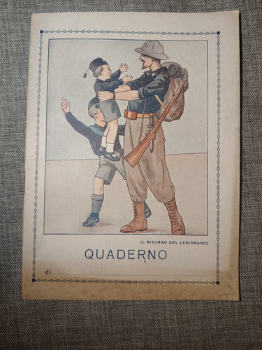 Schulheft - FASCHISMUS LITTORIO Die Rückkehr des Legionärs unbenutzt