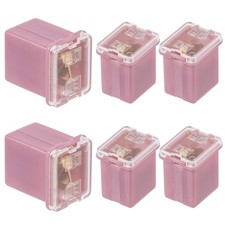 30A Square Auto Fuses 30 AMP Low Profile Box Shaped Automotive Fuse for Suvs Car
