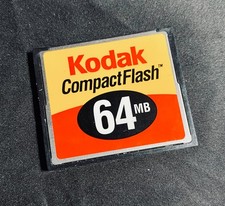 Kodak 64MB CompactFlash CF Memory Card KDFCF64BBC 