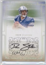 2007 Playoff National Treasures Silver Signatures 28/49 Drew Stanton Auto 0f8