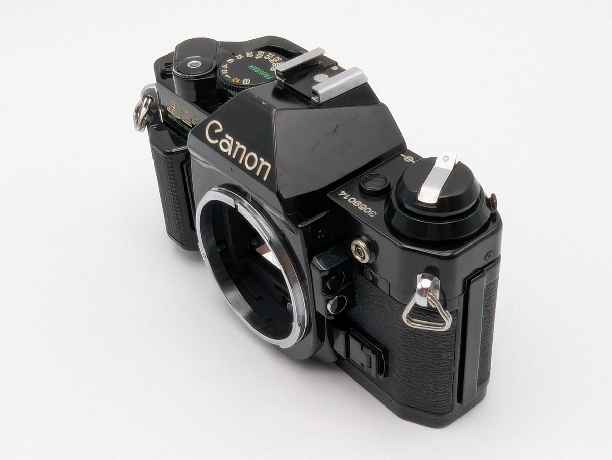 N.MINT] Canon AE-1 Program Film Camera Black + FD 50mm F1.4