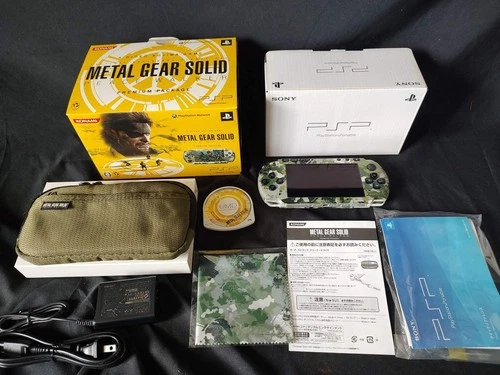Sony PSP-3000 Metal Gear Solid Peace Walker Premium Package in Box set-g1002-