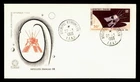 DR WHO 1966 FRENCH ANTARCTIC FSAT FDC SPACE SATELLITE D1 M76695