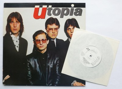 Utopia Utopia LP Epic EPC25207 EX/EX 1982 mit gratis Single, Utopia