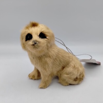 Realistic Faux Fur Dog Christmas Ornament Holiday Inspirations Jo Ann 