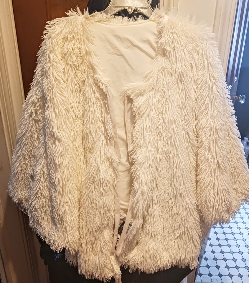 Berkshire Blanket & Home Co. Cozy Super Soft White Cape Wrap eBay