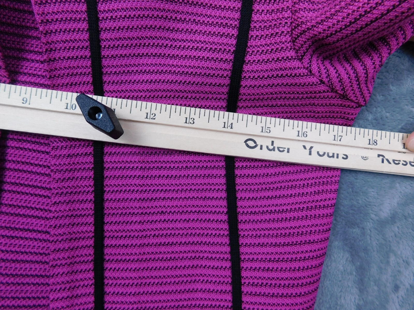 Ming Wang Sweater Womens Small Petite Pink Cardigan Career Shoulder Pads