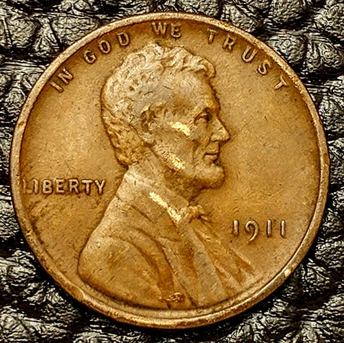 1911-P Lincoln Cent ~ VERY FINE (VF) Condition ~ COMBINED SHIPPING!