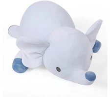 Wepop Weighted Plushie Stuffed Animal Pillow Blue Elephant Plush Toys Large