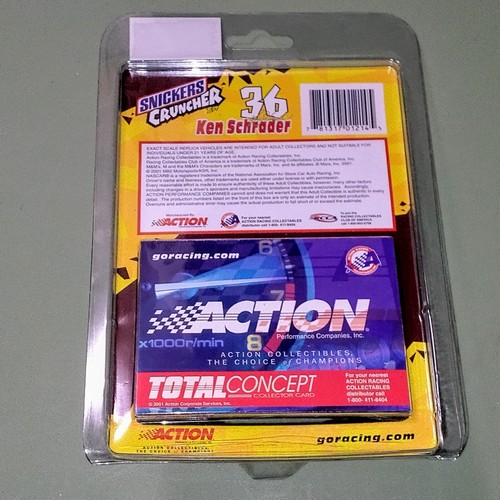 Ken Schrader Snickers Cruncher 36 Racing 1:64 2001 Nascar Diecast Car Grand Prix - Picture 3 of 4
