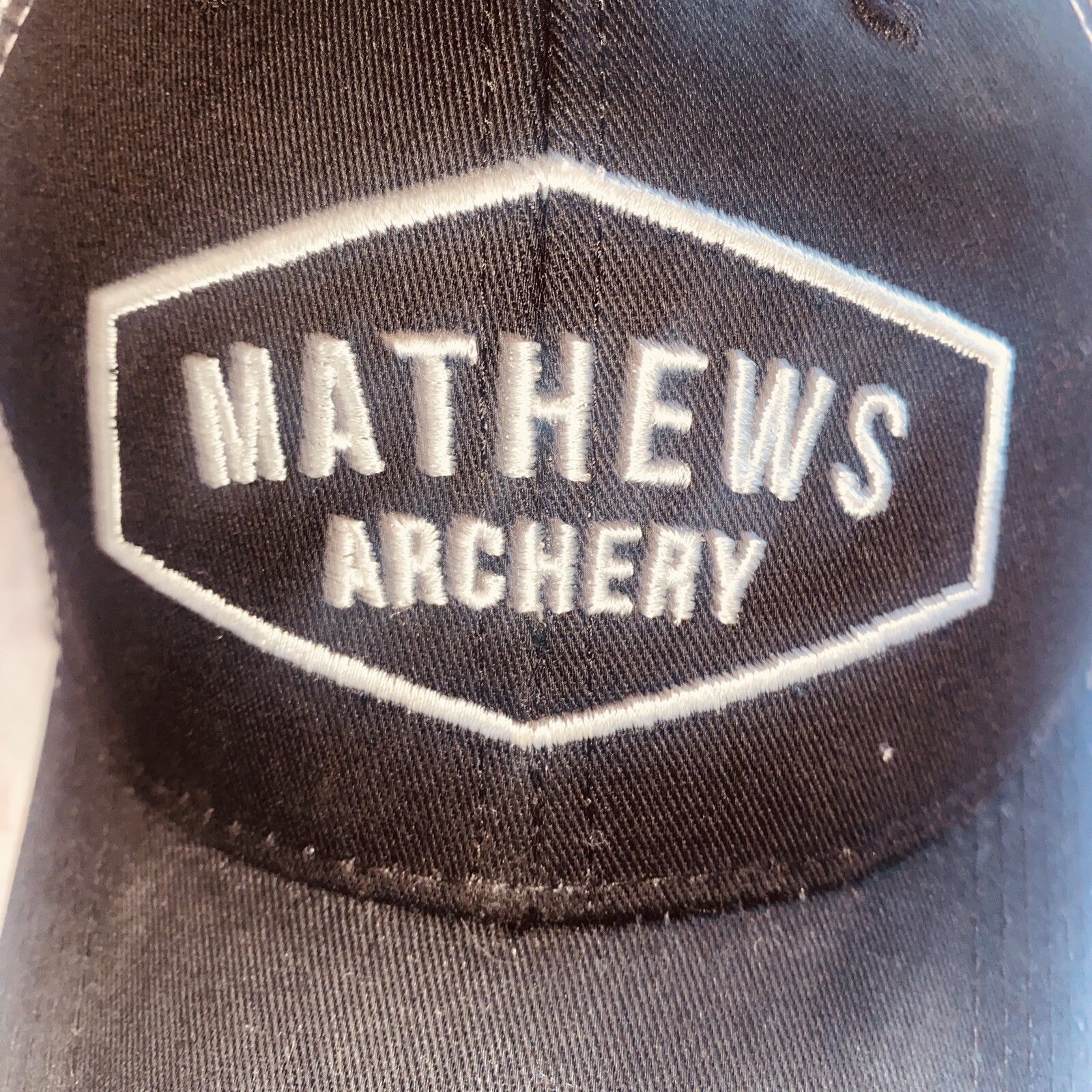 Matthews Archery Hat Cap Adjustable SnapBack Blac… - image 2