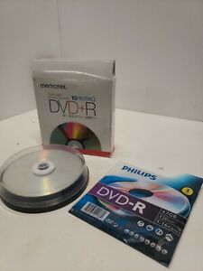 Memorex Dvd R Dl Dual Layer 10pk 8x 8 5gb 240min 9 Of 10 Discs 2 Phillips Ebay