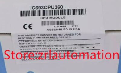 New In Box GE  IC693CPU360 Fanuc CPU Module IC693CPU360