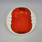 Haig Scotch Whisky 7" Ashtray Vintage Ceramic Alcohol Bar Pub Dish Scottish