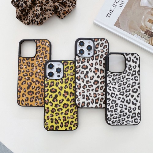 For iPhone 16 Pro Max 15 14 13 12 11 7 XR XS Fashion Leopard Print Phone Cover - 第 3/9 張圖片