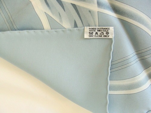 RARE HERMES SILK SCARF - "PLEASE CHECK IN" BY DIMITRI RYBALTCHENKO - BNIB! - Picture 4 of 4