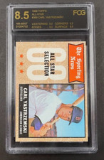 1968 Topps - Carl Yastrzemski #369 Boston Red Sox - All-Star FCG 8.5