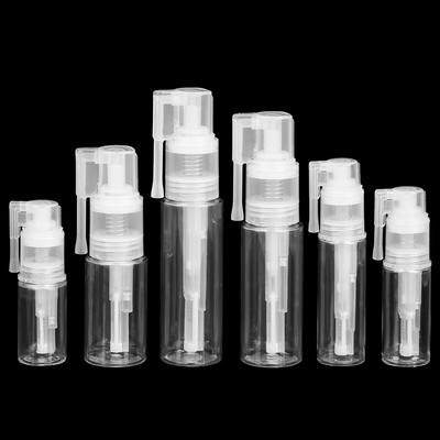 1PC Portable Spray Bottle Clear Plastic Makeup Pot Barber Travel Sp..YR