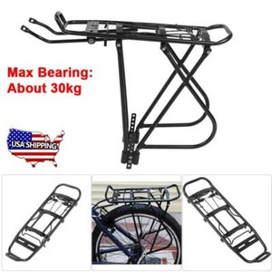 Bicycle Carrier Rear Rack Fender Luggage Rack Seat Quick Release Metal Pannier Ebay