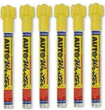 U.S. Chemical & Plastics AUTOWRITER Auto Writer PENS YELLOW (USC-37003) - 6 Pens