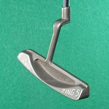 Ping Zing 5 Stainless Plumbers-Neck 34" Putter Golf Club Karsten